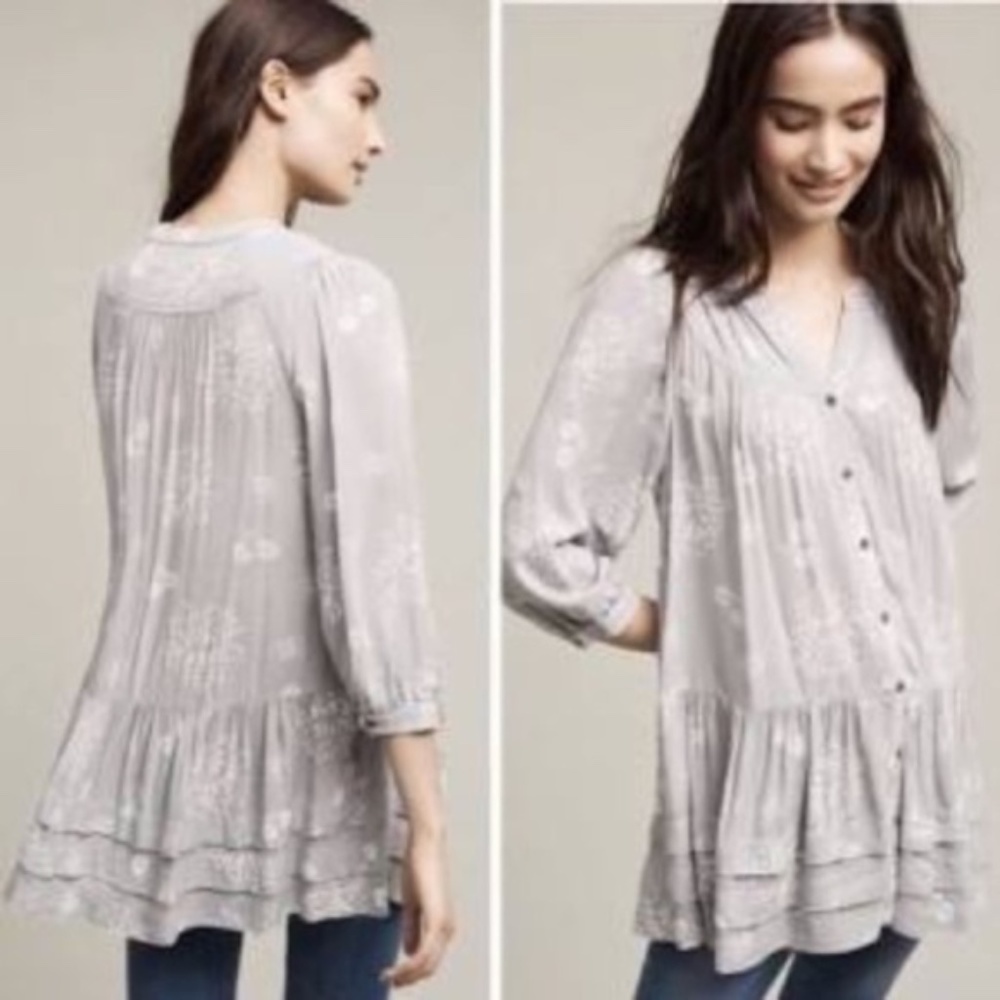 Anthropologie Holding Horses Pavin Tunic M